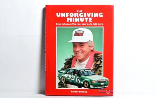JOHNSON: 'THE UNFORGIVING MINUTE' hardcover book by Bill Tuckey