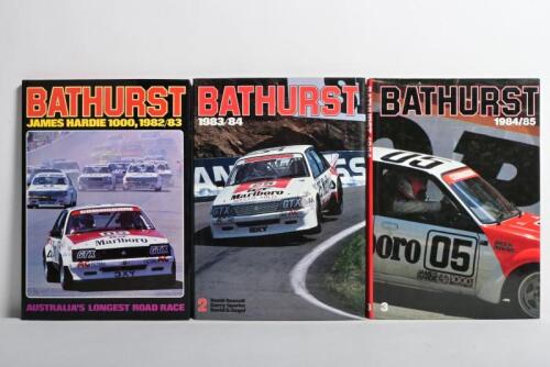 BATHURST: Three consecutive editions of 'BATHURST'. 'BATHURST 1982' (Number 1) to 'BATHURST 1984' (Number 3)