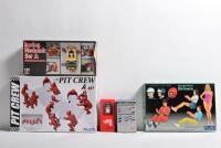 MODEL CREW SETS: A group of model scale crew and diorama sets. Michael Schumacher figurine by Paul's Model Art