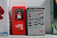 MODEL CREW SETS: A group of model scale crew and diorama sets. Michael Schumacher figurine by Paul's Model Art - 2