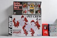 MODEL CREW SETS: A group of model scale crew and diorama sets. Michael Schumacher figurine by Paul's Model Art - 4