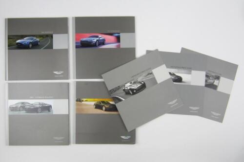 ASTON MARTIN: A selection of modern Aston Martin sales brochures.