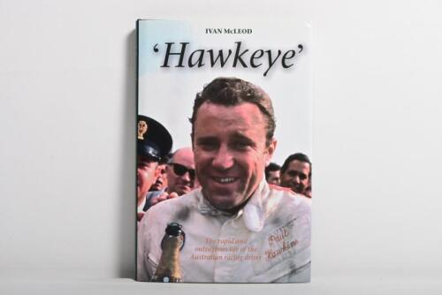 HAWKEYE: 'Hawkeye' hardcover book by Ivan McLeod. John Stillard signature
