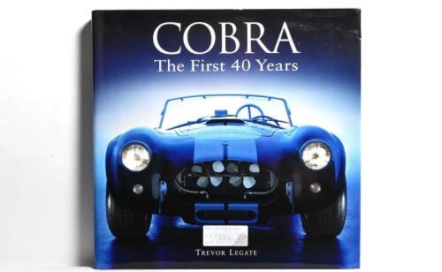 COBRA: 'COBRA - The First 40 Years' hardcover book by Trevor Legate
