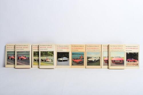 OBSERVER'S: A quantity of Observer's 'AUTOMOBILES' (21) and 'MOTOR SPORT' (53) small format books
