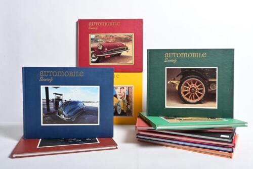 AUTOMOBILE QUARTERLY: Eleven editions of 'AUTOMOBILE Quarterly'. VOL.26, NO.4; VOL.27, NO.1 - NO.4; VOL.28, NO.1 - NO.4; VOL.29, NO.1 - NO.2