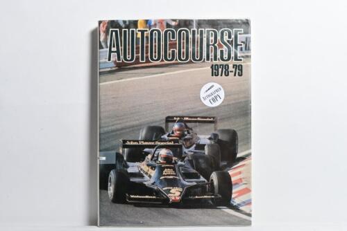 ANDRETTI: A 1978-79 edition of 'AUTOCOURSE'. Foreword signed by Mario Andretti