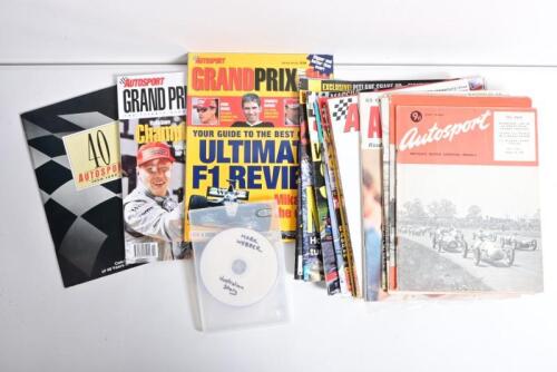 AUTOSPORT: A quantity of 'Autosport' magazines from various eras. Volume.1, No.1 August 25, 1950