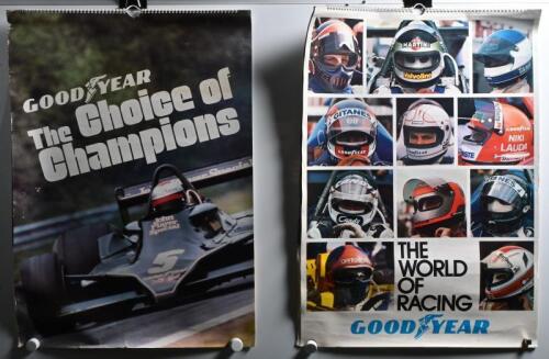 CALENDARS: Two GOOD YEAR calendars. 1979 'The Choice of Champions' & 1980 'THE WORLD OF RACING' calendars