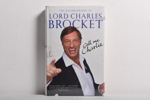 BROCKET: 'Call me Charlie' hardcover autobiography book authored and signed by Lord Charles Brocket