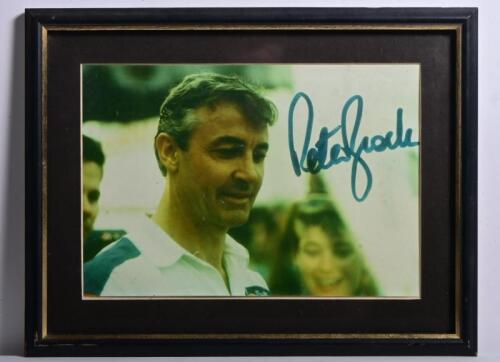 BROCK: A Peter Brock signed colour picture