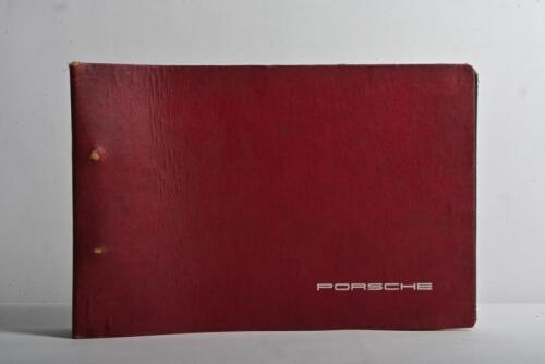 PORSCHE: An original 1958 PORSCHE 'Supplement for the Spare Parts Catalog No.111' for the Porsche 356