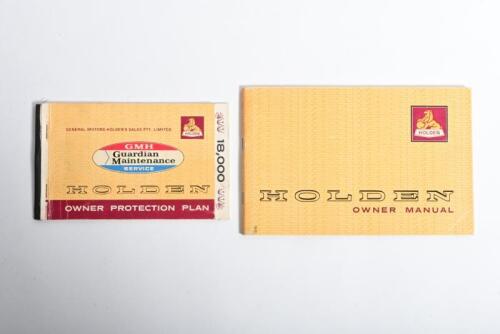 HOLDEN: Two Holden items. 1968 HK Series 'HOLDEN OWNER MANUAL' & 'HOLDEN OWNER PROTECTION PLAN' booklet
