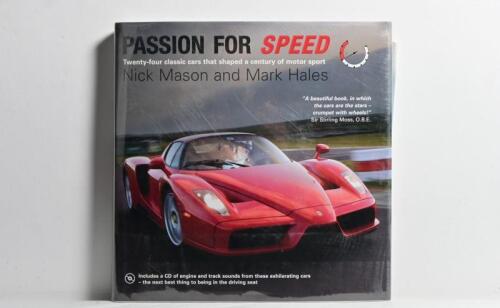MASON: 'PASSION FOR SPEED' hardcover book by Nick Mason and Mark Hales. Book signed by Nick Mason at Goodwood Revival 2010
