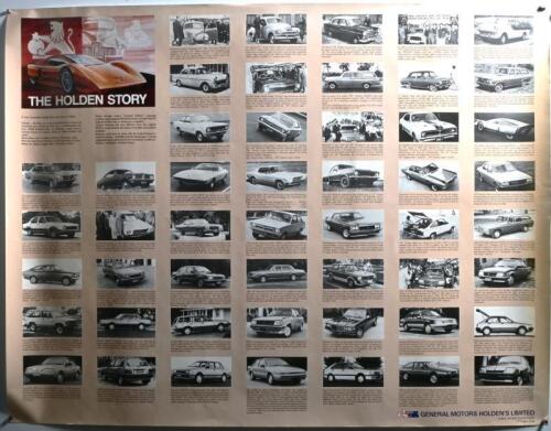 HOLDEN: A collection of HOLDEN model posters