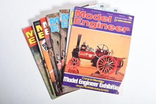 MODEL ENGINEER: A set of fourteen consecutive issues of 'Model Engineer' from January to June 1982, Volume 148 (Number 3672 - 3682)