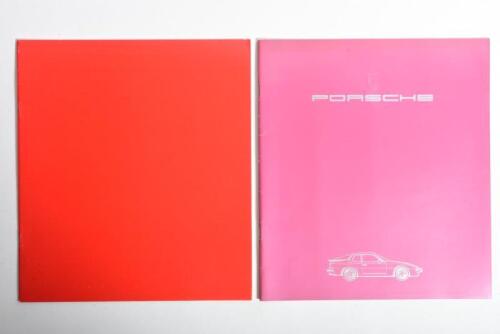 PORSCHE: Two 1980's Porsche 944 brochures