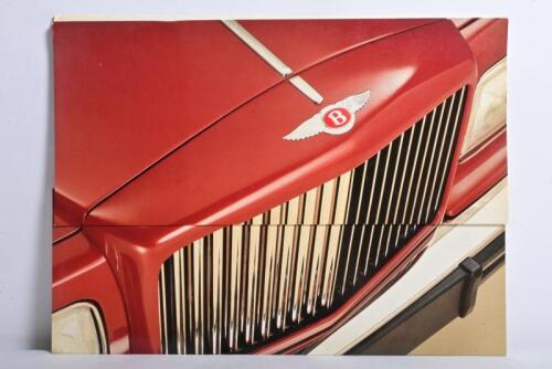 BENTLEY: 1987 Bentley full line prestige brochure in presentation folder