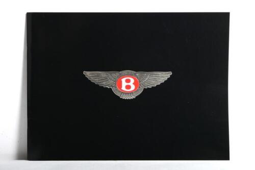 BENTLEY: 1988 Bentley 8, Mulsanne S, Turbo R & Continental brochure