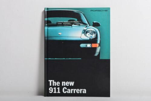 PORSCHE: A small hardback brochure for the 993 911 from Nov 1993. , 2nd edition of 5,500