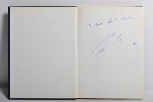 LAUDA: A 1977-78 edition of 'AUTOCOURSE'. Niki Lauda signature