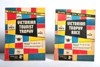 VICTORIAN TOURIST TROPHY: A set of Official Programmes as prepared by The Light Car Club of Australia, for the two day meet held at Albert Park, 1957 - 'FIRST DAY: 17th MARCH 1957 - VICTORIAN TOURIST TROPHY', 'SECOND DAY: 24th MARCH 1957'