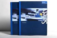 WILLIAMSF1: A Safety Dictionary Allianz Formula One (BMW Williams F1) folder. Details partnership details between Allianz and BMW F1