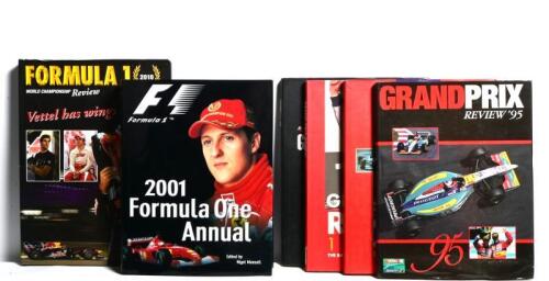 GRAND PRIX: Six Grand Prix reviews from various years including 1995 - 1997, 1999, 2001, 2010