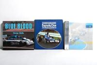 FRENCH F1: Three publications dealing with French F1 teams. 'BLUE BLOOD - The History of Grand Prix Racing Cars in France' by Serge Bellu