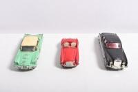 CORGI: Three Corgi models. 214 FORD THUNDERBIRD, 302 MGA & 224 BENTLEY CONTINENTAL SPORTS SALOON - 2