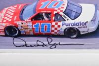 COPE: Two Derrike Cope NASCAR driver items. 'Star Com Racing DERRIKE COPE' driver profile card & colour picture of Derrike Cope racing a Chevrolet Lumina. Derrike Cope signatures - 3