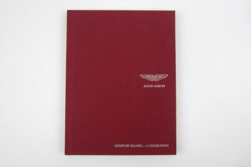 NEWPORT PAGNELL: A hardcover book celebrating the last day of Aston Martin manufacture at Newport, Pagnell.
