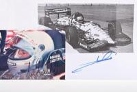 ANDRETTI: Four Michael Andretti items. MICHAEL ANDRETTI K-MART HAVOLINE Racing driver profile card & 'THE MOTORSPORT SHOP' picture of Michael Andretti in the cockpit of the Kmart Racing IndyCar. Michael Andretti signatures - 2