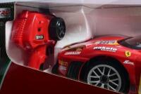 FERRARI: A MjX R/C Technic tri-band remote control Ferrari F430GT (ITEM NO.8208B) in a scale of 1:10. Car housed within sealed display box - 4