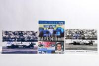 FRANCHITTI: Three items relating to Dario Franchitti. 'TEAM GREEN - 27, DARIO FRANCHITTI' driver profile card signed by Dario Franchitti