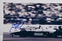 FRANCHITTI: Three items relating to Dario Franchitti. 'TEAM GREEN - 27, DARIO FRANCHITTI' driver profile card signed by Dario Franchitti - 2