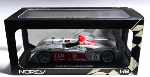 AUDI: A 1:18 scale NOREV Audi R10 Le Mans 2006 (188340) model as raced by F.Biela, E.Pirro, M.Werner