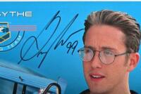 MOORE: Two 'FORSYTHE RACING TEAM' Greg Moore driver profile cards. Greg Moore signatures - 3