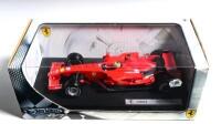 FERRARI: A 1:18 scale Hotwheels Racing Ferrari F2007 Formula 1 model (K6630) as raced by Felipe Massa. Display box sealed