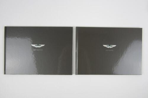 DB7: Two Aston Martin DB7 sales brochures from 2002 & 2003.