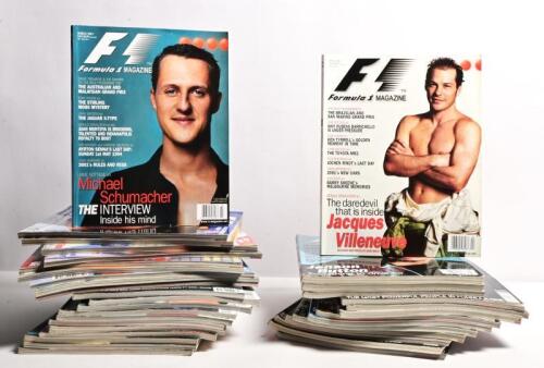 FORMULA 1: A quantity of 'F1 Formula 1 MAGAZINE' magazines. Issues March 2001 - February 2004