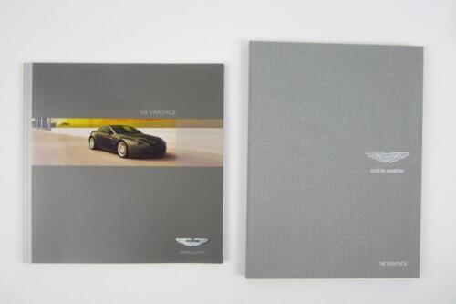 VANTAGE: Two Aston Martin Vantage sales brochures.