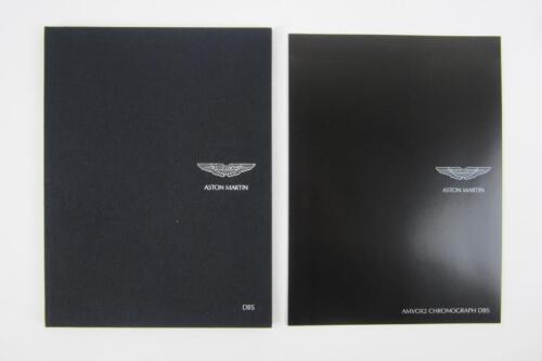 DBS: A Aston Martin DBS sales brochure.