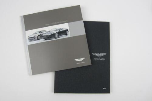 DB9: Two Aston Martin DB9 sales brochures.