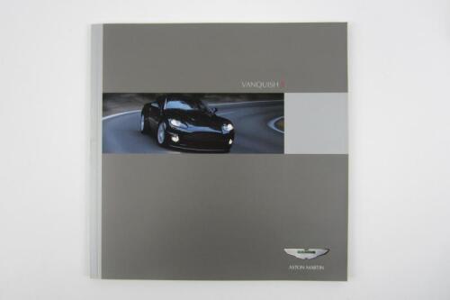 VANQUISH S: An Aston Martin Vanquish S sales brochure.