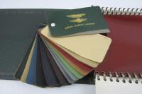 ASTON MARTIN: Two rare colour sample guides for leather and exterior colours for DB6/DBS models. - 3