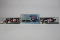 B.A.R: Three Minichamps Honda F1 Models (signed Button)