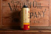 SHELL: A circa 1930s one quart Shell 'Spirax CO EP' cylindrical tin, 24cm high - 4
