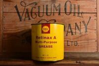 SHELL: A 1960s unopened Australian "Shell Retinex Multi Purpose Grease" five pound tin, marked to base Dominion Can Melb, with contents - 3