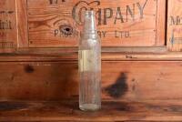 SHELL: An early New Zealand "Shell X-100" one pint oil bottle - 3